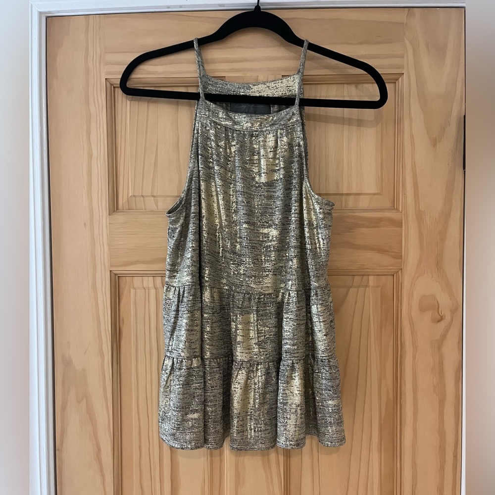 NWOT Sunday in Brooklyn gold tank